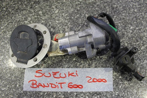 kit chiavi serratura suzuki gsf 600 bandit Lock key Schlüssel und Schloss