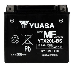 yuasa ytx20l-bs can am renegade 650 efi t3 2018 2019 2020