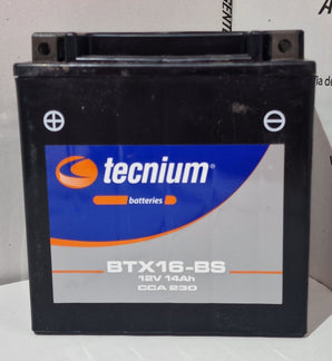 tecnium btx16-bs ytx16-bs kawasaki vulcan 1500 classic tourer fi (vn1500l) 2003
