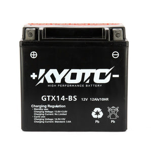 kyoto gtx14 bs ytx14-bs hyosung gv 1000 custom 2004 2005