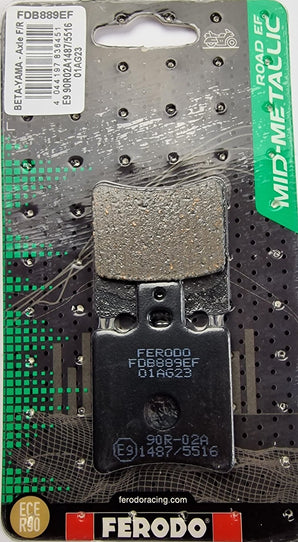 ferodo pastiglie freno posteriore benelli velvet 150  2000 2001 2002 2003 2004