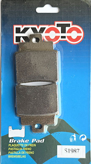pastiglie freno posteriori kyoto s1987 kymco maxxer 250  2004 2005 2006 2007